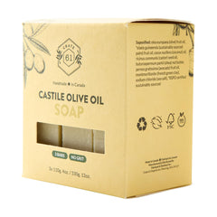 Crate 61 Organics aceites vegetales que nutren la piel.