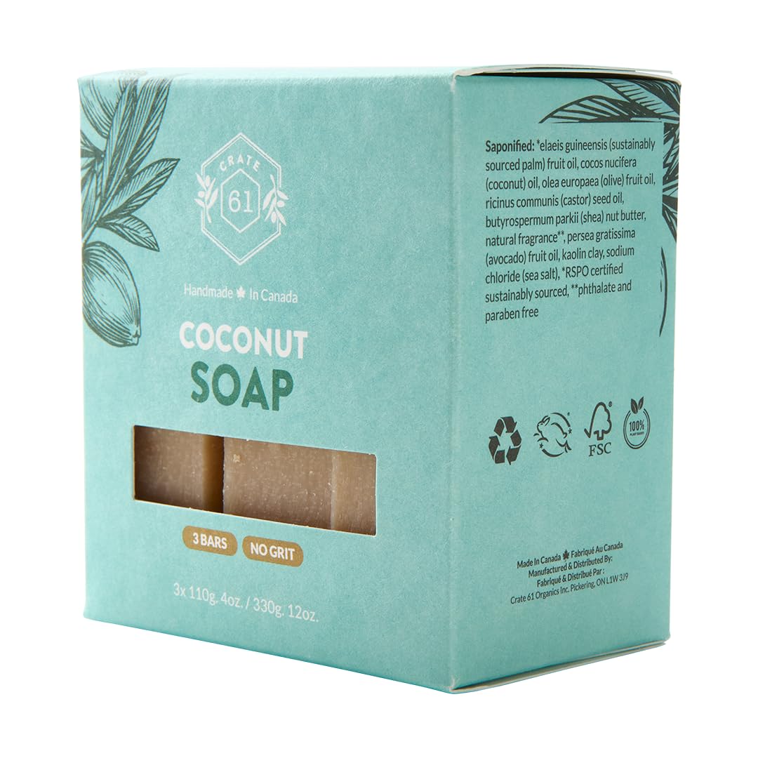 Crate 61 Organics proceso en frío, limpieza suave para la piel