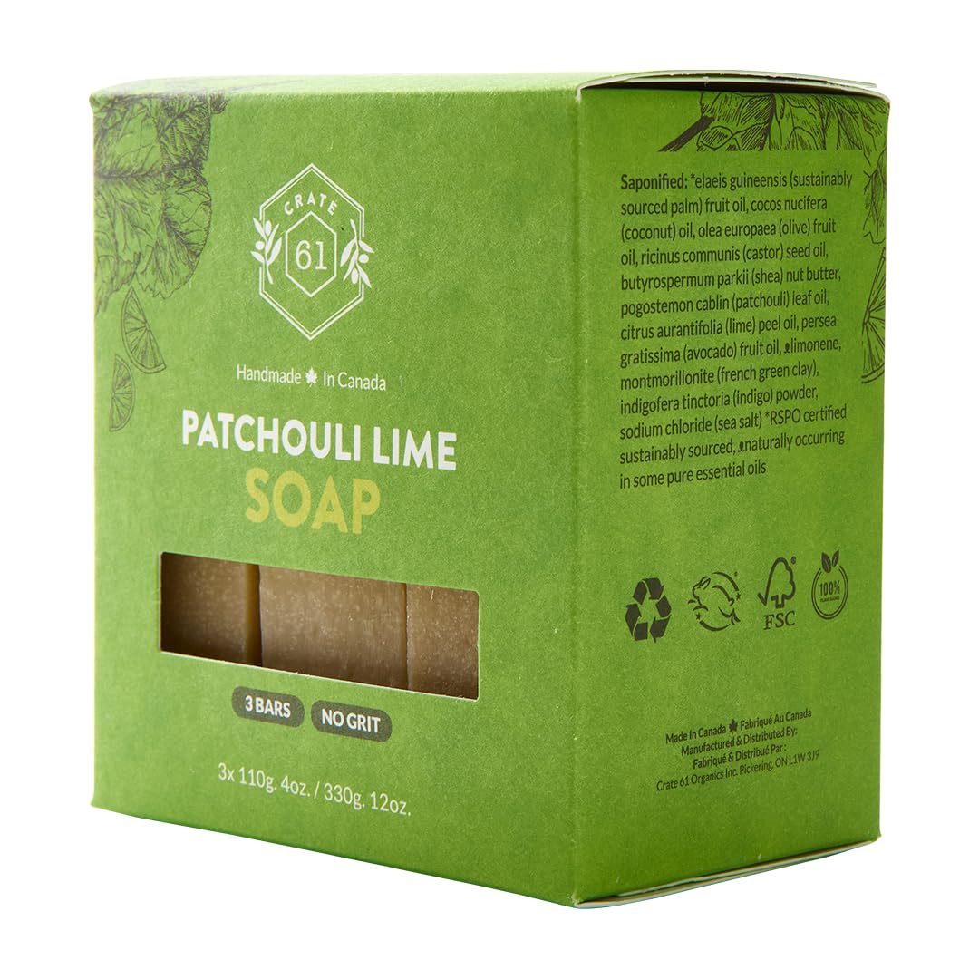 Crate 61 Organics proceso frio artesanal para experiencia de spa en casa.