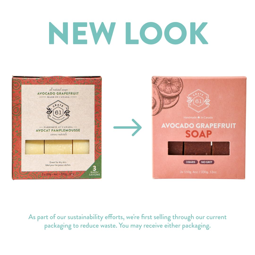 Idea de regalo Crate 61 Organics 3-pack, presentación atractiva