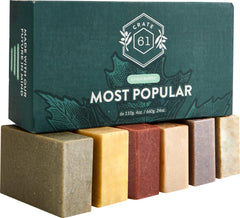Crate 61 Organics barra-jabon-oliva-coco-shea: nutrición profunda para piel seca.