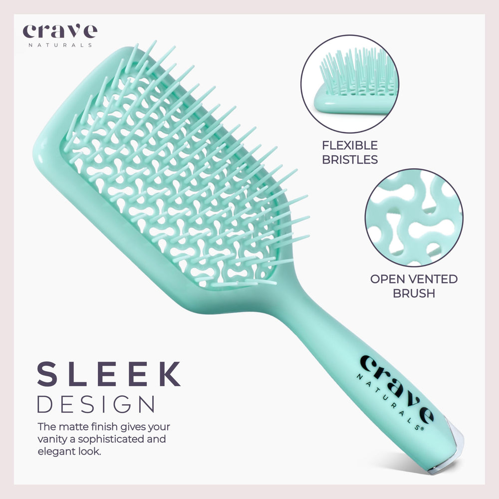 Crave Naturals cepillo facilita distribución uniforme de productos