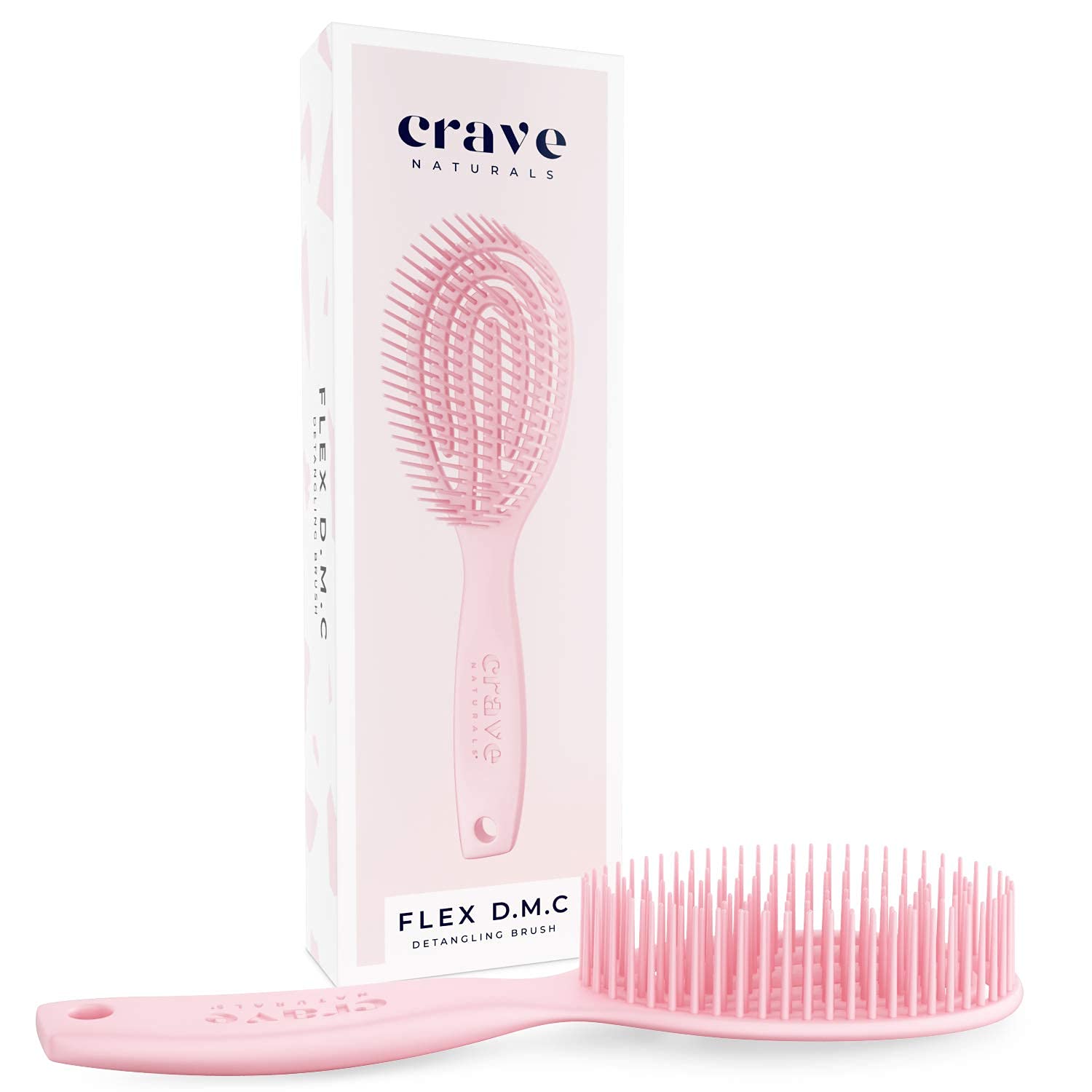 Crave Naturals FLEX DMC resultados suaves sin enredos ni tirones.