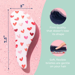 Crave Naturals Glide Thru para cabello mojado, peinado suave sin fricción excesiva.