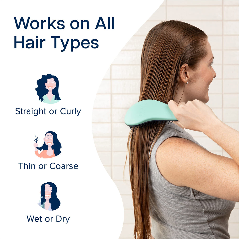 Crave Naturals Glide Thru: uso en cabello mojado para desenredar con suavidad.