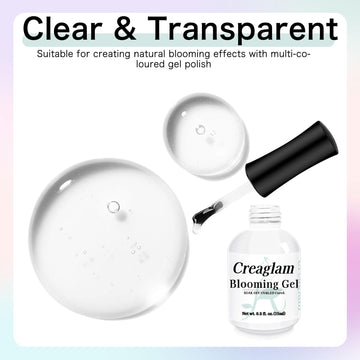 Acuarela sutil y transparente, Creaglam ofrece lavados delicados.
