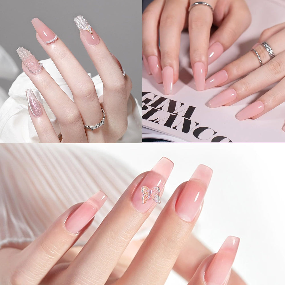 Creaglam polvos acrílicos rosa oscuro para estilo elegante