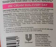 Cream Silk Standout Straight, aplicación en cabello, facilita peinado diario.