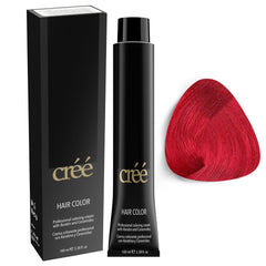 Cree Professional Red: bote-tinte con color intenso para cabellos brillantes en casa.