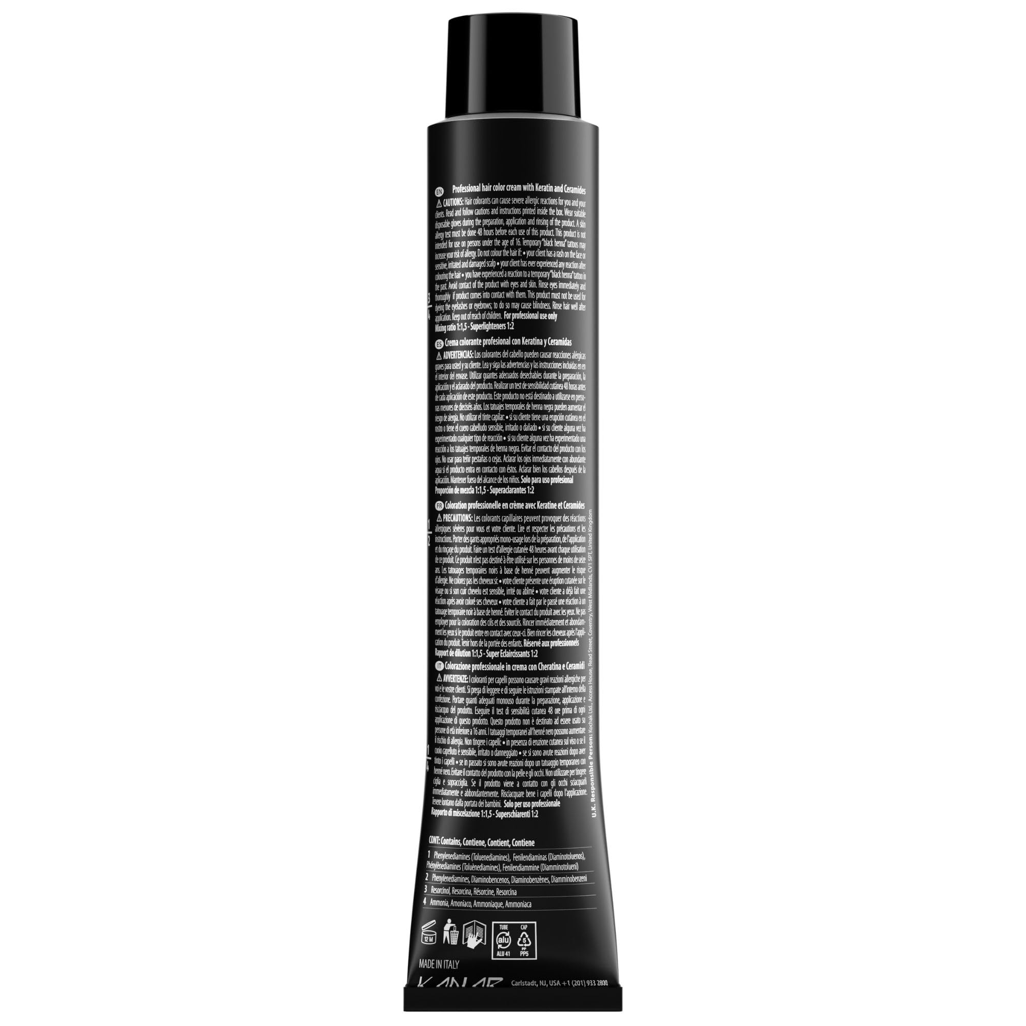 Cree Professional Red: cabello vivo y vibrante con color duradero.