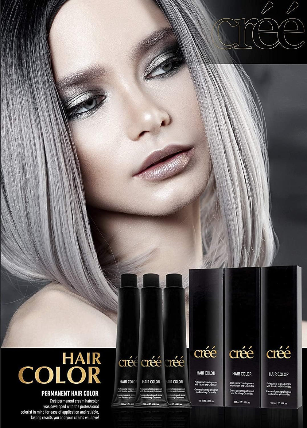 Cree Professional Red: durabilidad del color que resiste lavados frecuentes.