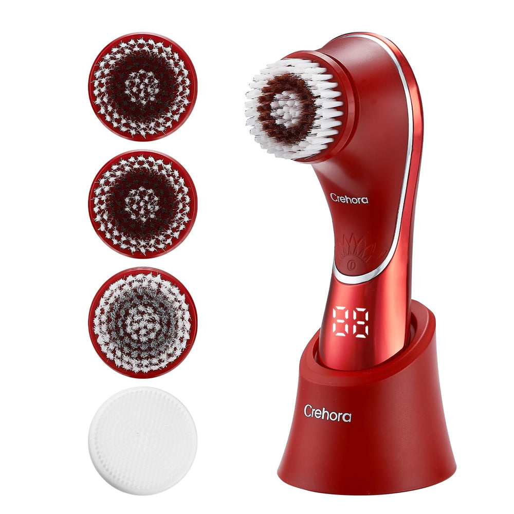 Crehora Cepillo Facial Equilibrio: limpieza suave y exfoliación efectiva.