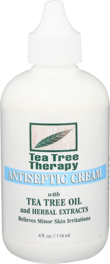 Tea Tree Therapy crema antiseptica en botella lista para uso diario