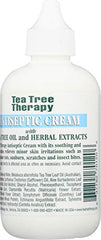 Tea Tree Therapy ingredientes: aceite de arbol de te y extractos herbales para cuidado de piel