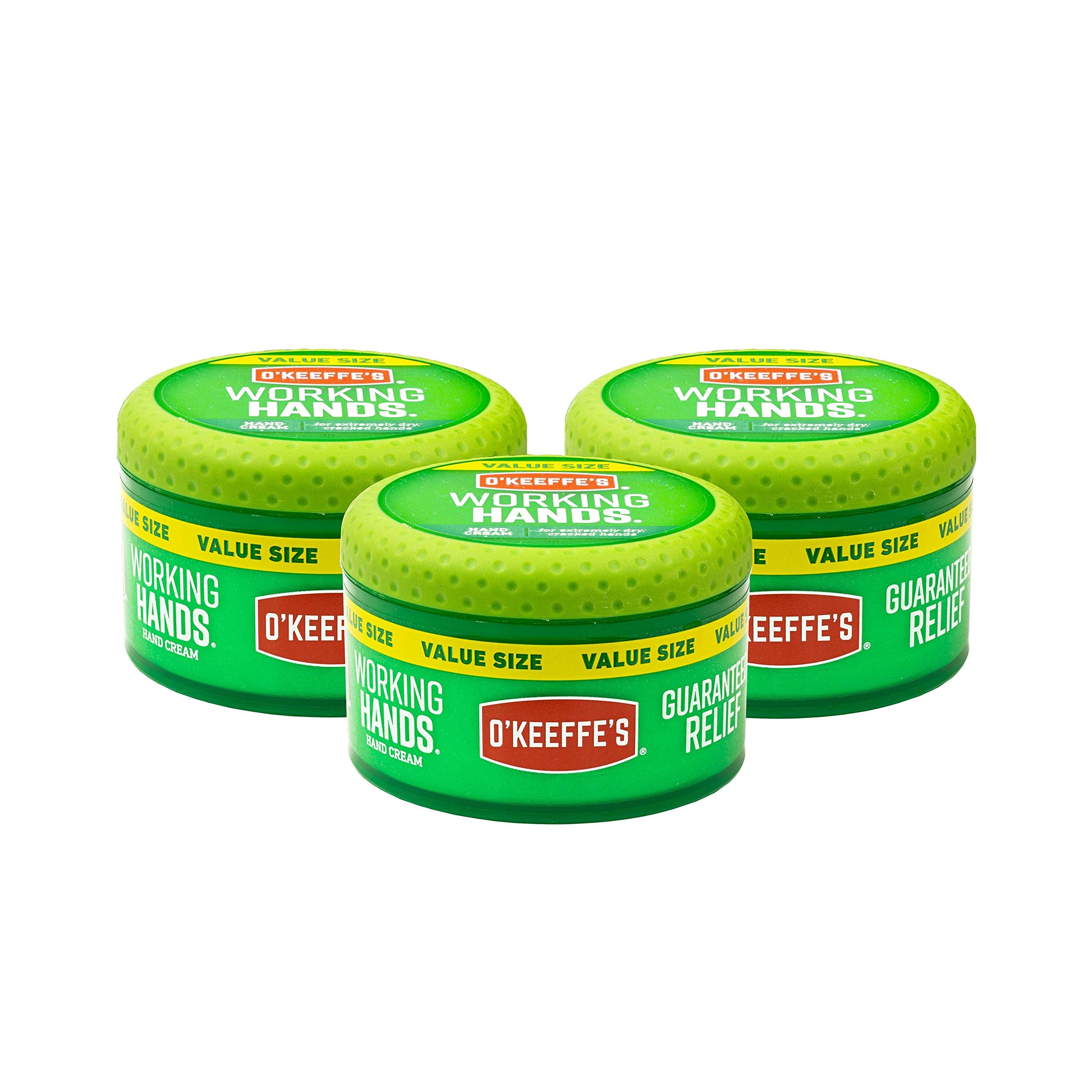 Crema de manos O'Keeffe's en tarro 3 pack suave y protegida