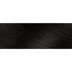 Creme of Nature Coloración líquida C10 Negro Azabache, muestra de color, acabado suave.