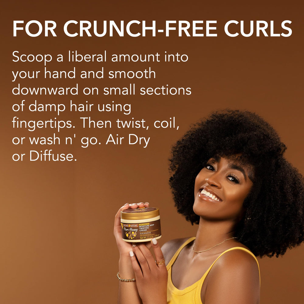 Creme of Nature Crema ligera sin residuos con acabado limpio