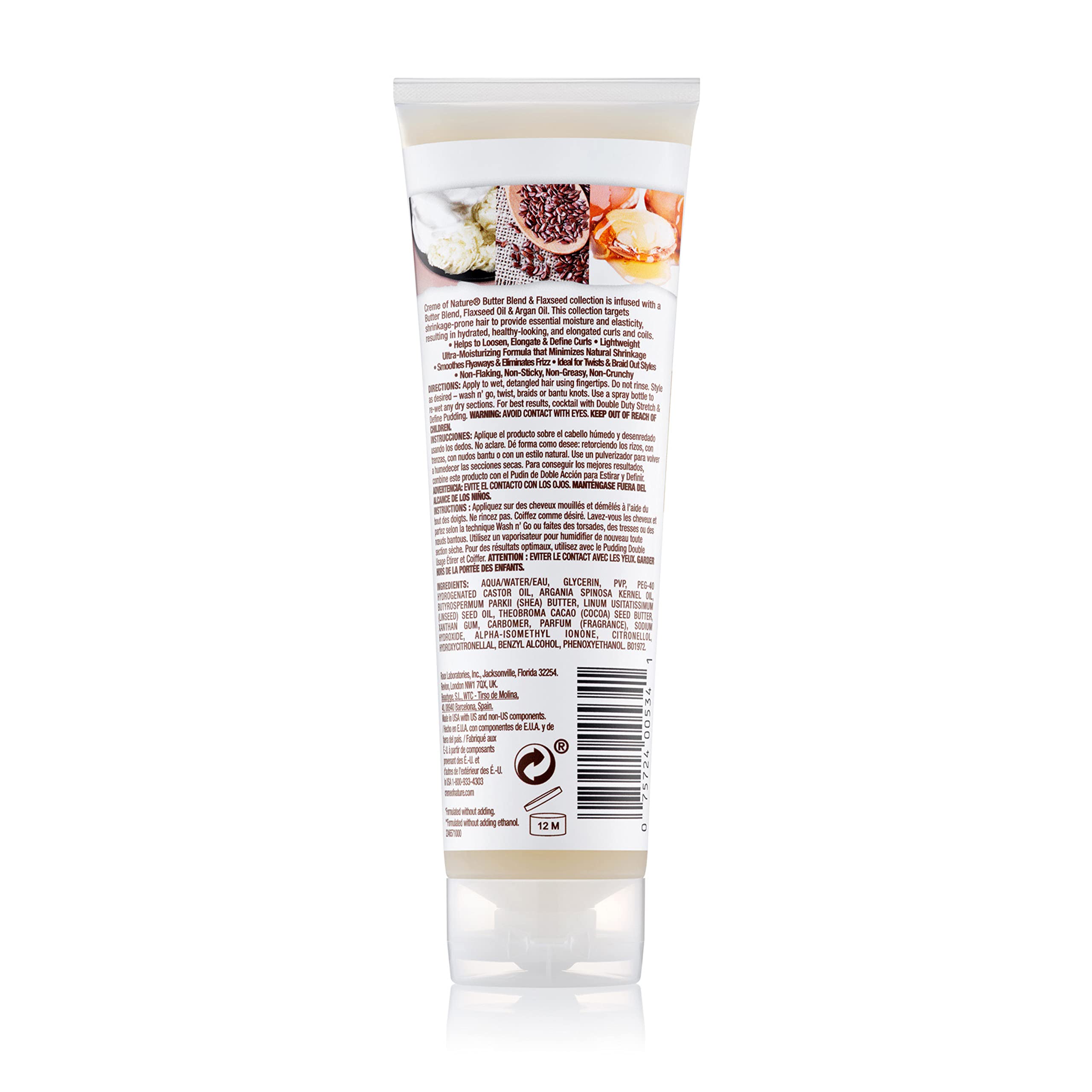 Creme of Nature Jalea textura sedosa, aplicación suave en rizos