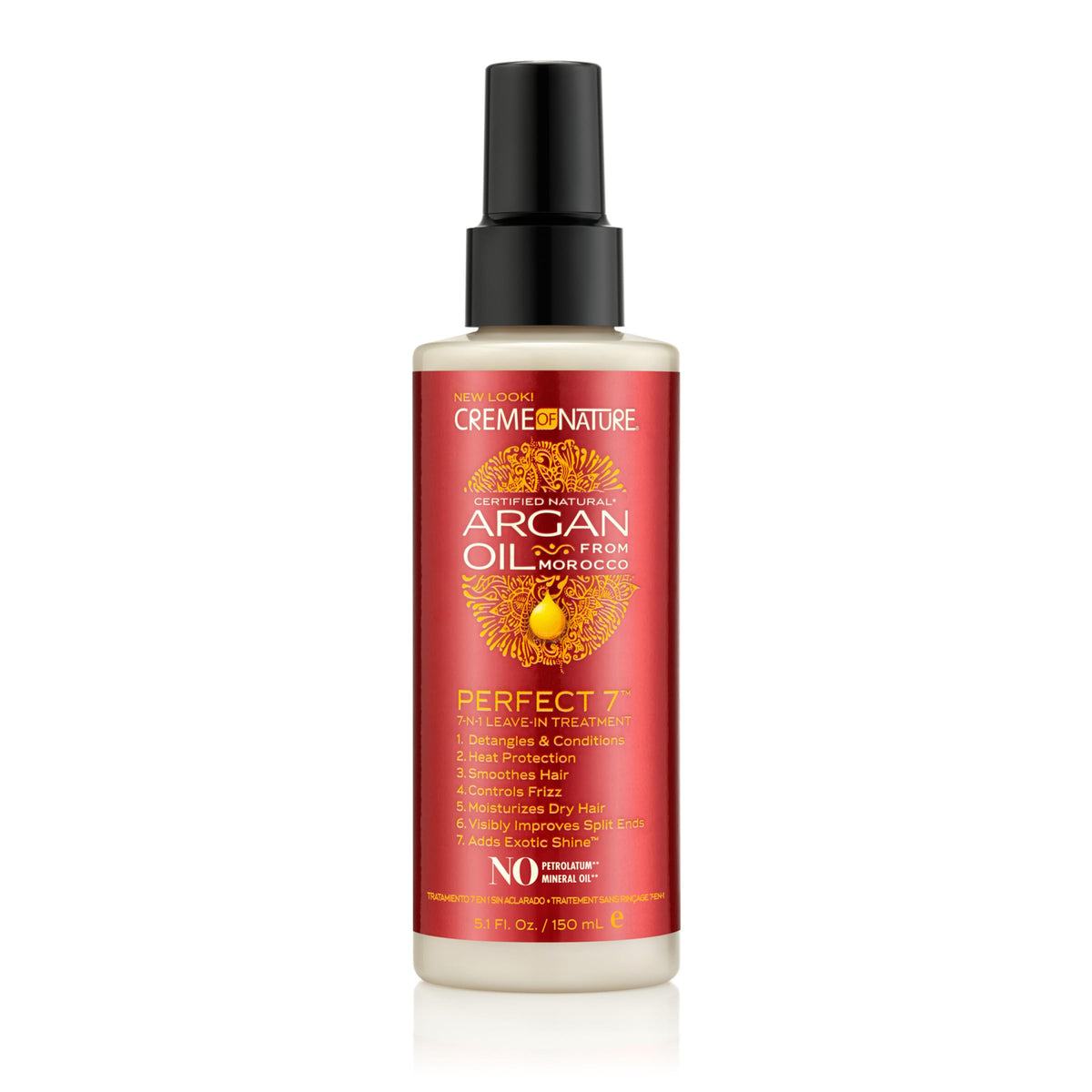 Creme of Nature Perfect 7: control del frizz para rizos definidos, formato spray