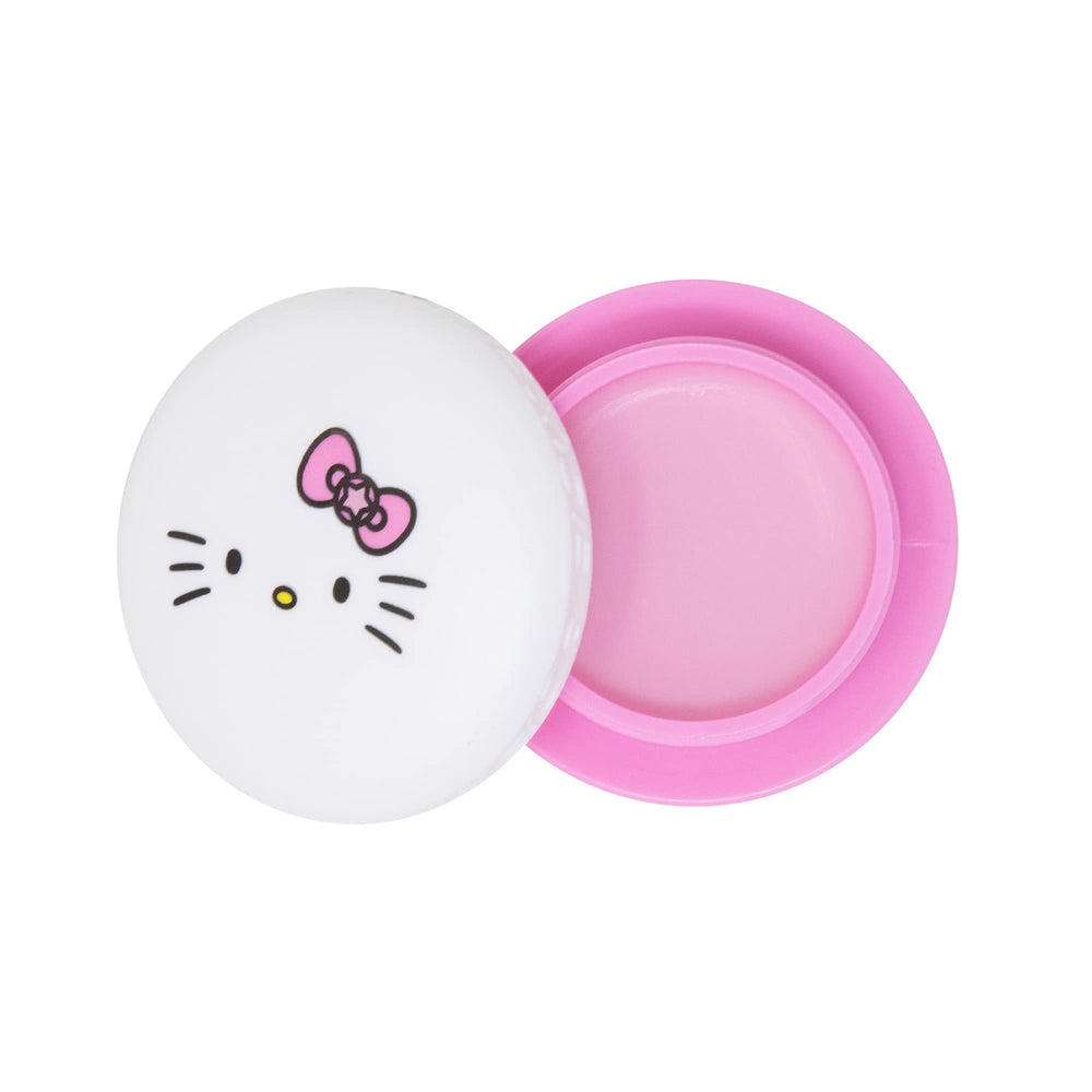 The Crème Shop Hello Kitty Macaron compacto para retoques rápidos durante el día.