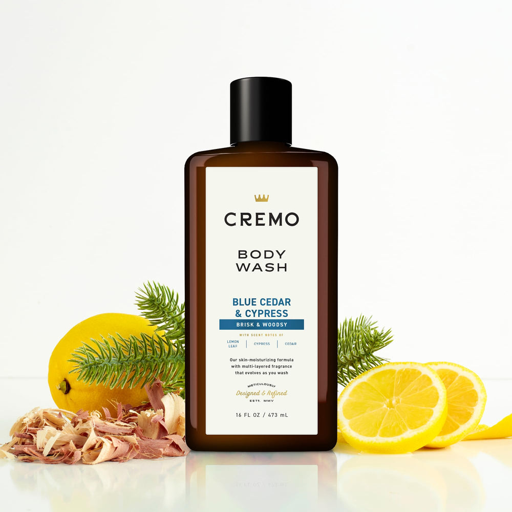 Cremo: aroma cedro-ciprés con sensación prolongada sin pesadez.