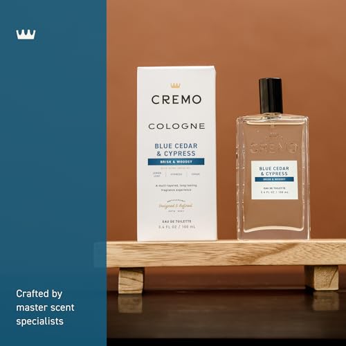 Cremo colonia para hombres, pulverizador suave para aplicación precisa.