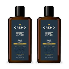 Cremo Palo Santo: la botella destaca para una experiencia de ducha sofisticada.