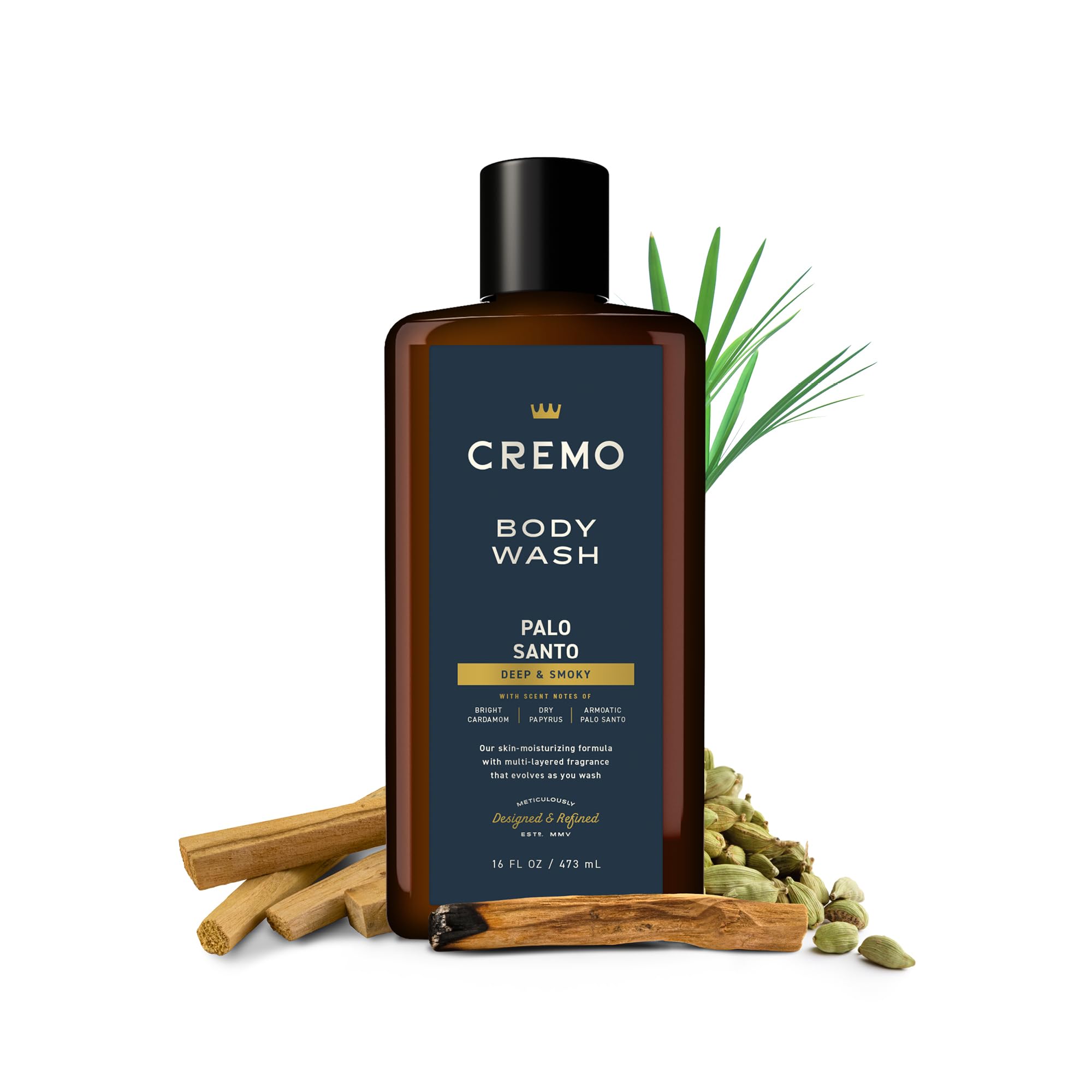 Cremo Palo Santo: presentación 2-pack para tener reserva a mano.
