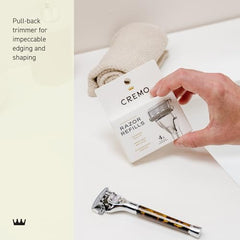 Cremo refill highlighting modular handle system with interchangeable sleeves