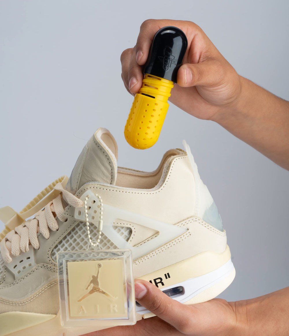 Crep Protect cuidado-zapatillas-casa-viaje mantiene olores controlados.