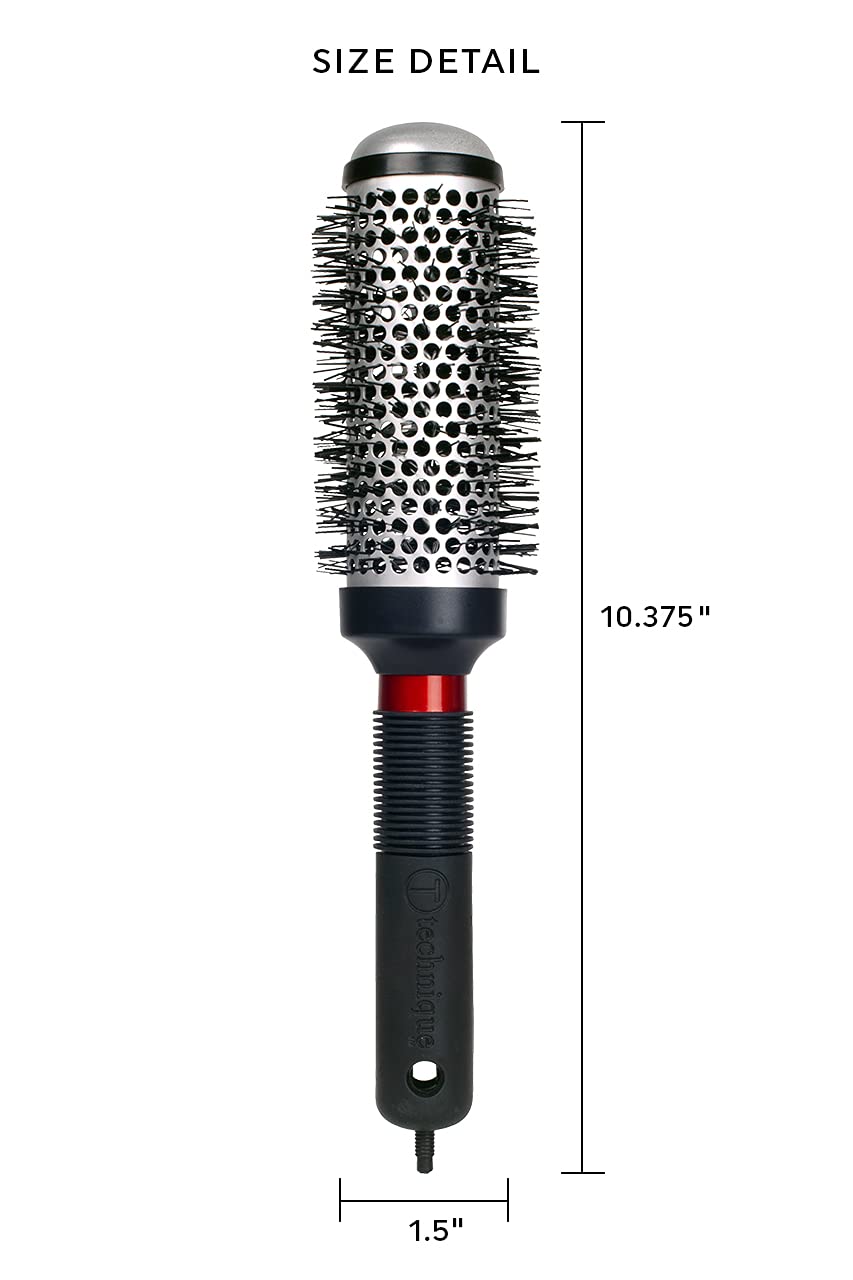 CRICKET cepillo térmico para alisado, acabado suave y sin frizz.