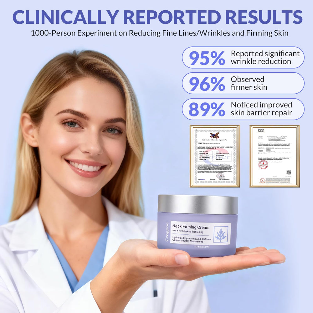 Crogooe Crema Cuello Manteca Cupuacu: nutrición profunda para pieles secas.