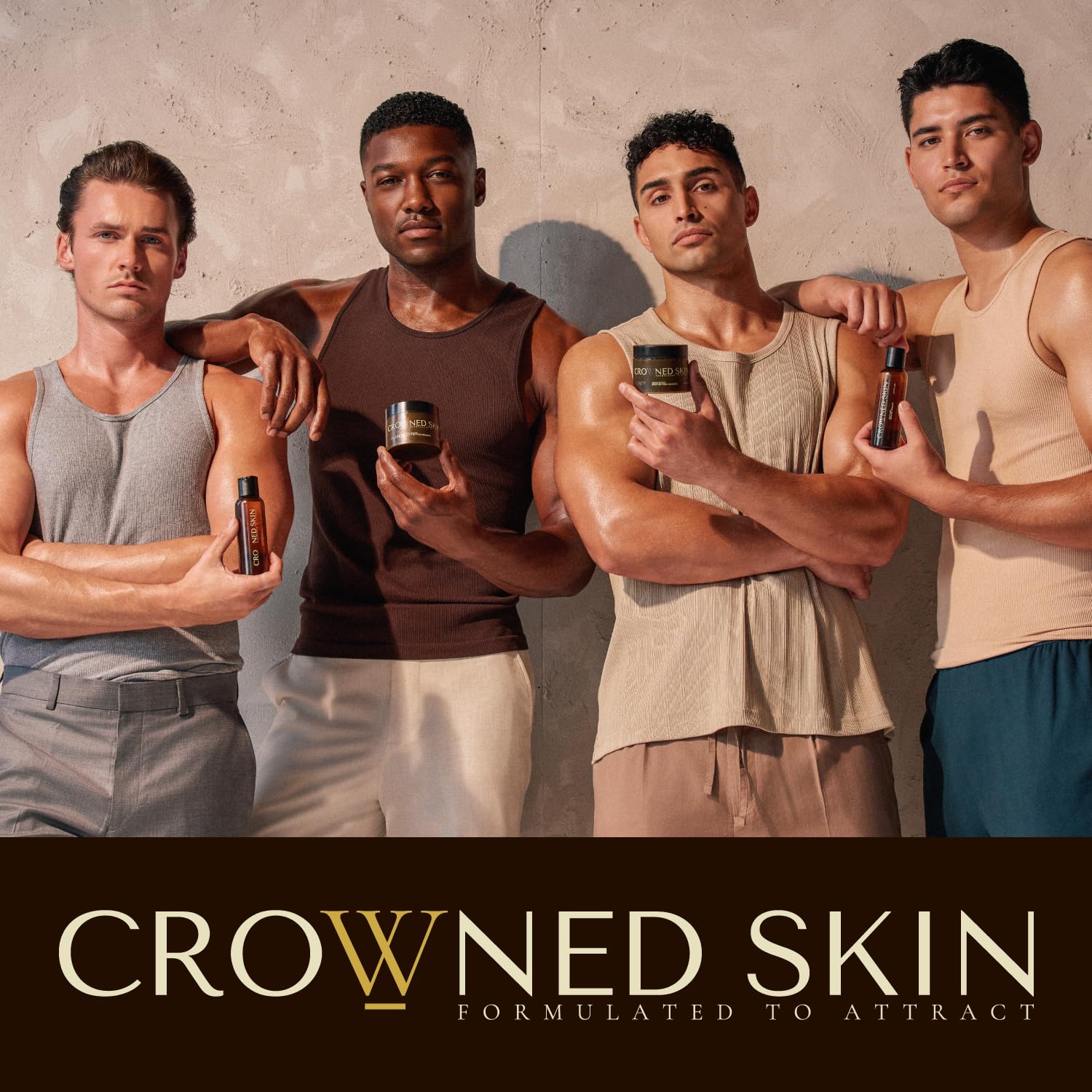 Crowned Skin Empire fragancia de duración diaria para uso prolongado.