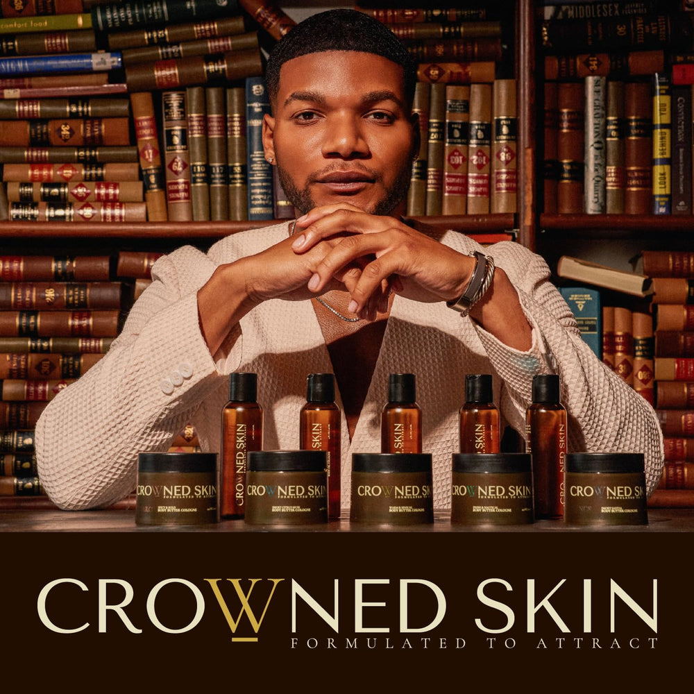 Crowned Skin Monarch, fragancia duradera y versátil para hombres modernos.
