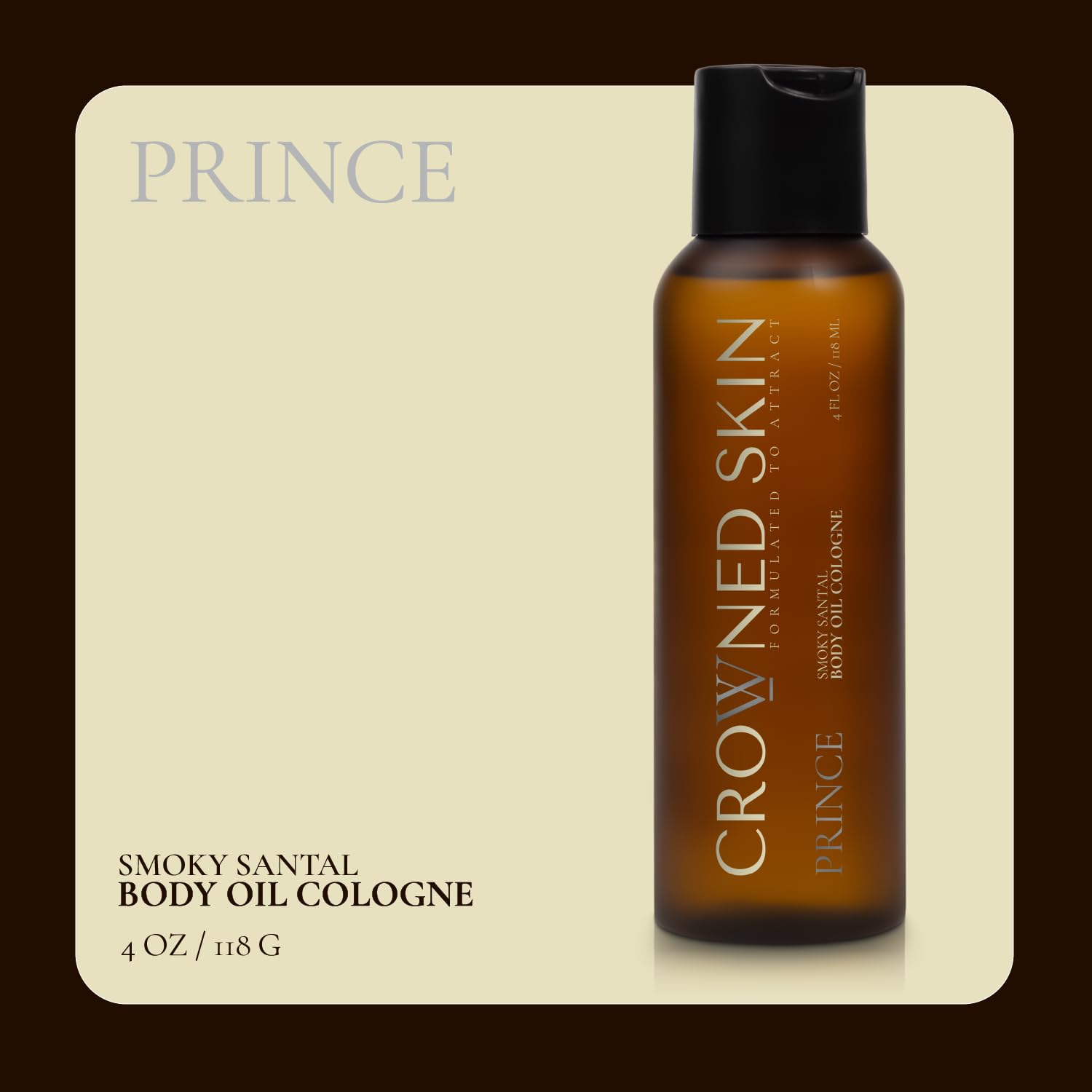 Crowned Skin Prince fragancia marina y bergamota para aroma masculino