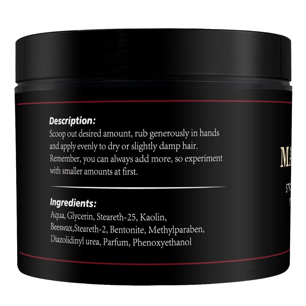 Crownnaturally arcilla de peinado: uso diario e sencillo
