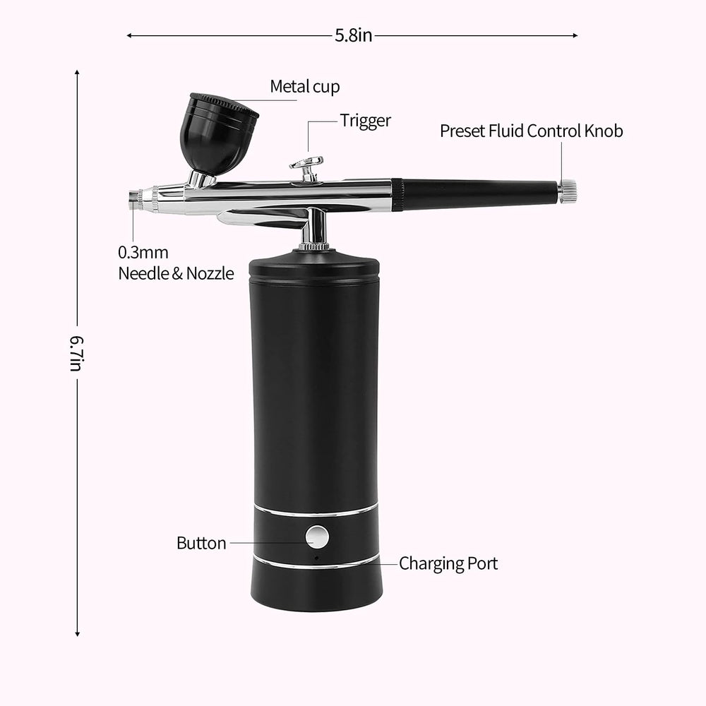 Crpen Airbrush Kit batterie longue durée et charge pratique