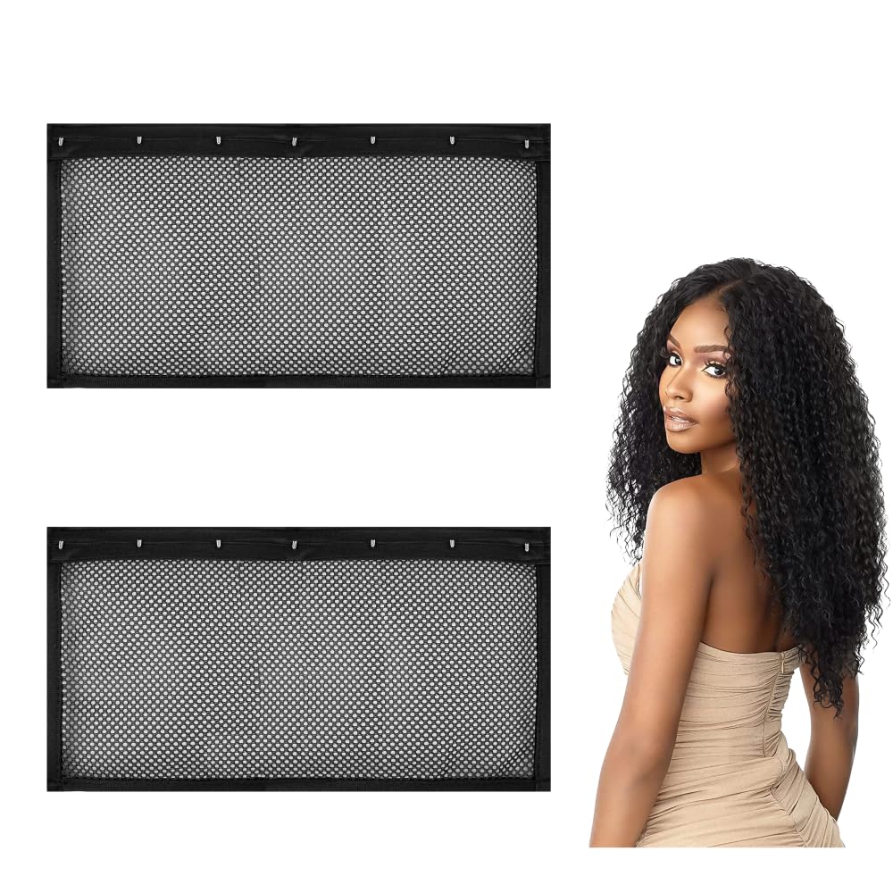 CRUIFU extensor de cabello rizado sin calor para elongación suave.