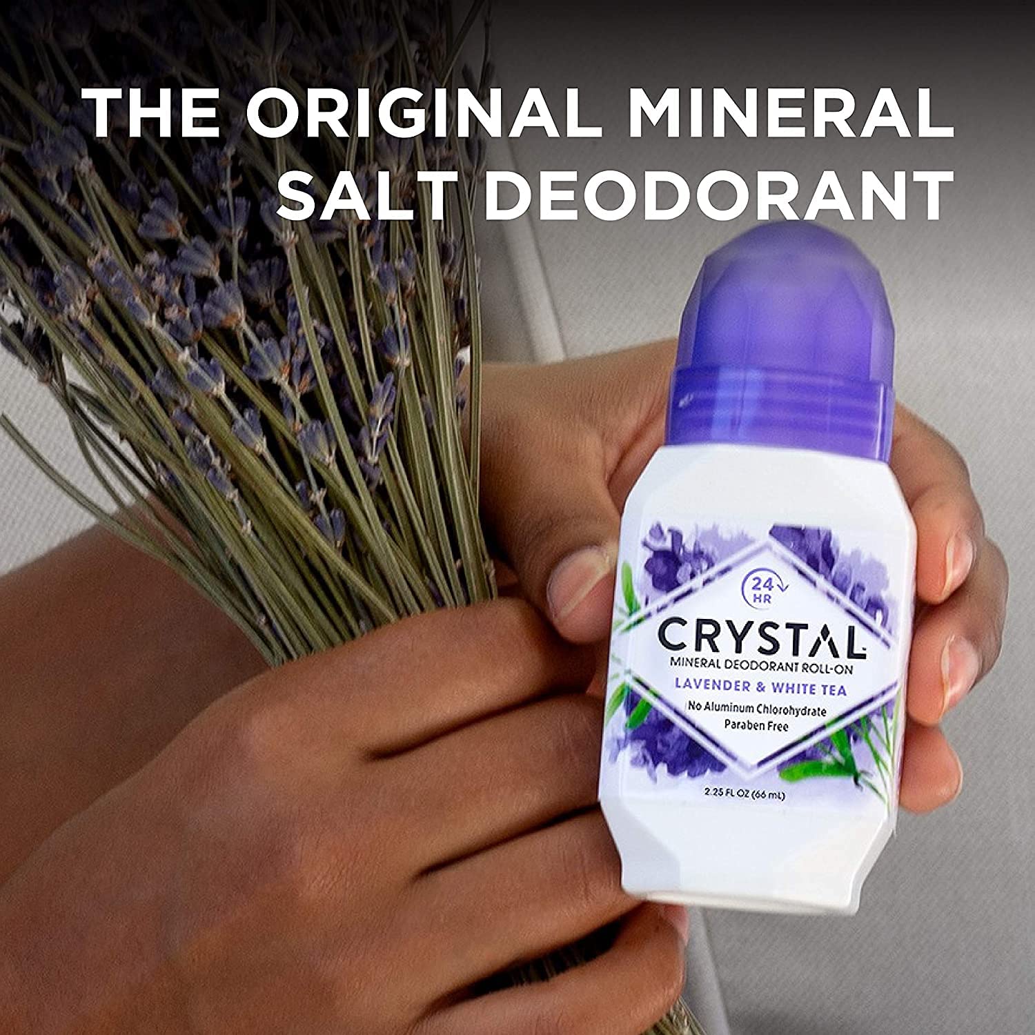 Crystal Essence lavanda y té blanco: experiencia calmante tras entrenamientos o jornadas largas.