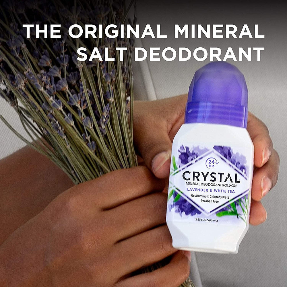 Crystal Essence lavanda y té blanco: experiencia calmante tras entrenamientos o jornadas largas.