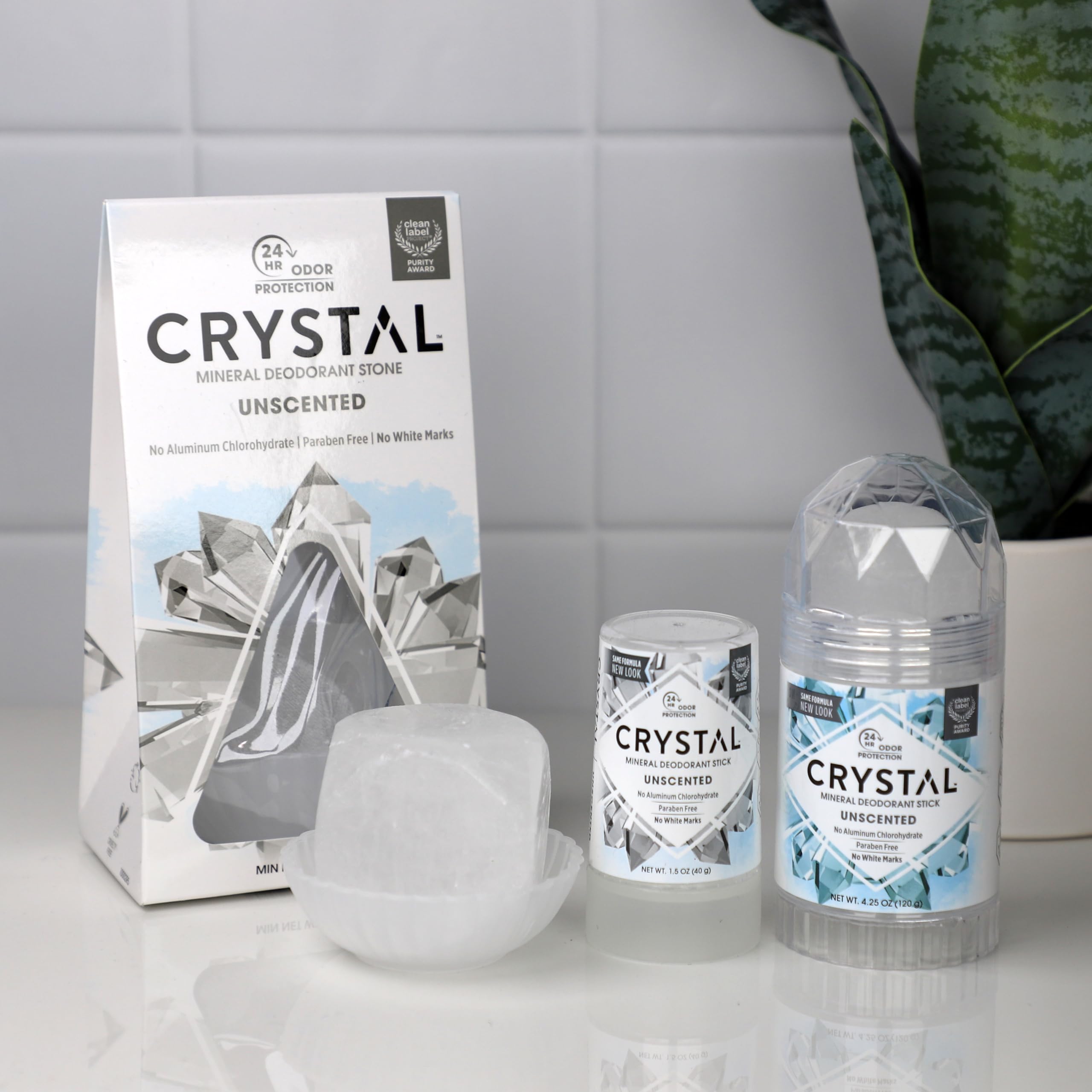 Crystal Essence olor natural sin fragancia para uso diario sin olores artificiales