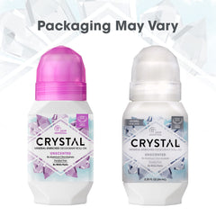 Crystal Essence pack 6 roll-on Lavande et Thé blanc – fraîcheur durable au quotidien.