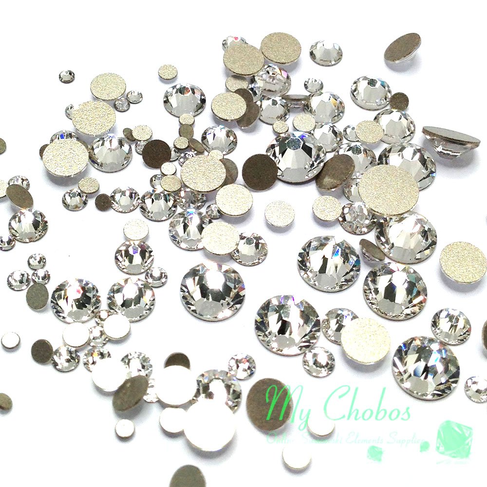 Cristal austriaco Crystal-Wholesale, llano para uñas, brillo intenso y fácil aplicación.