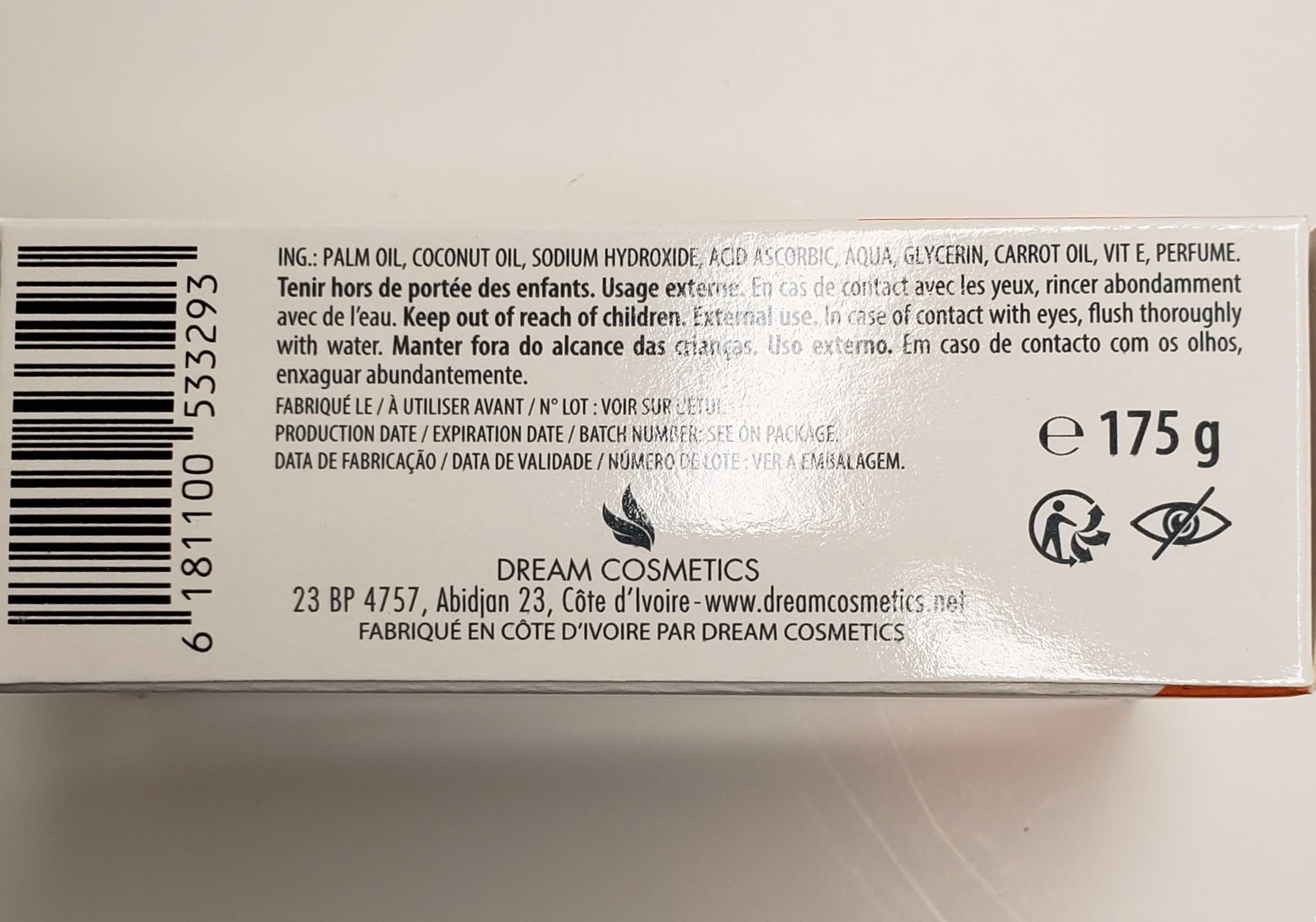 CT+ Clear Therapy lapiz delineador Liner101 LPS40, delineado duradero todo el día