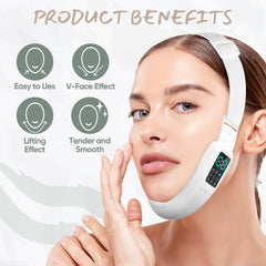 Cteart V-Face device displaying 8 modes and 15 intensities for customization.