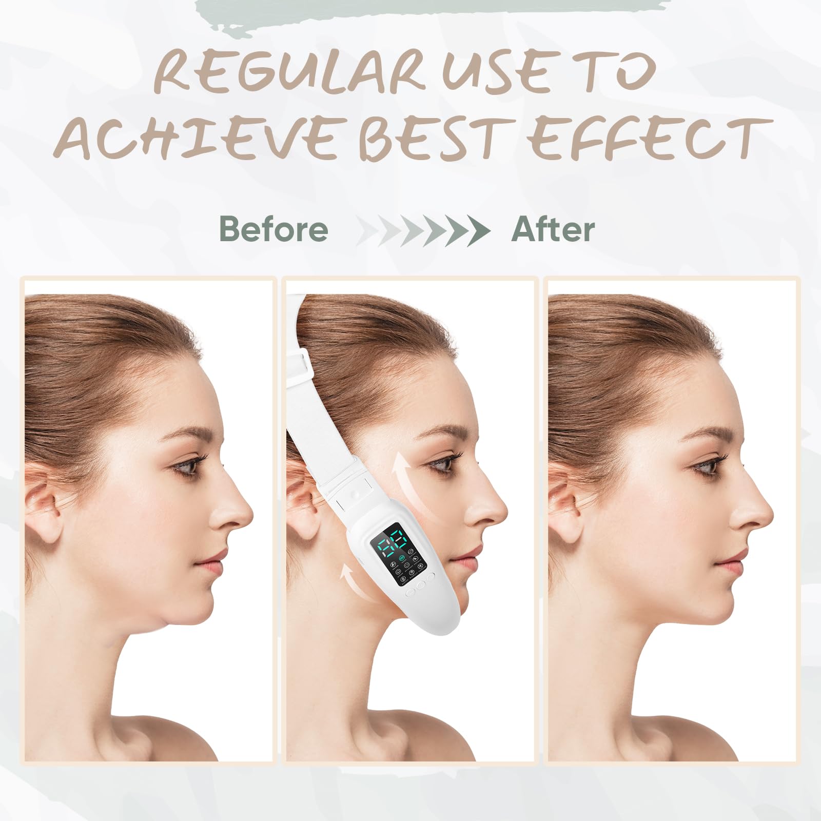 Cteart V-Face device ideal for quick 10-minute daily sessions at home.