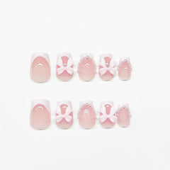 CTTHNBD Uñas 24-piezas kit, incluye lima y palito