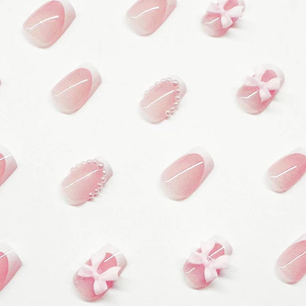 CTTHNBD Uñas aplicación fácil, adherencia rápida para look inmediato