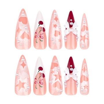 CTTHNBD diseño francés con acento rosa para looks sutiles.