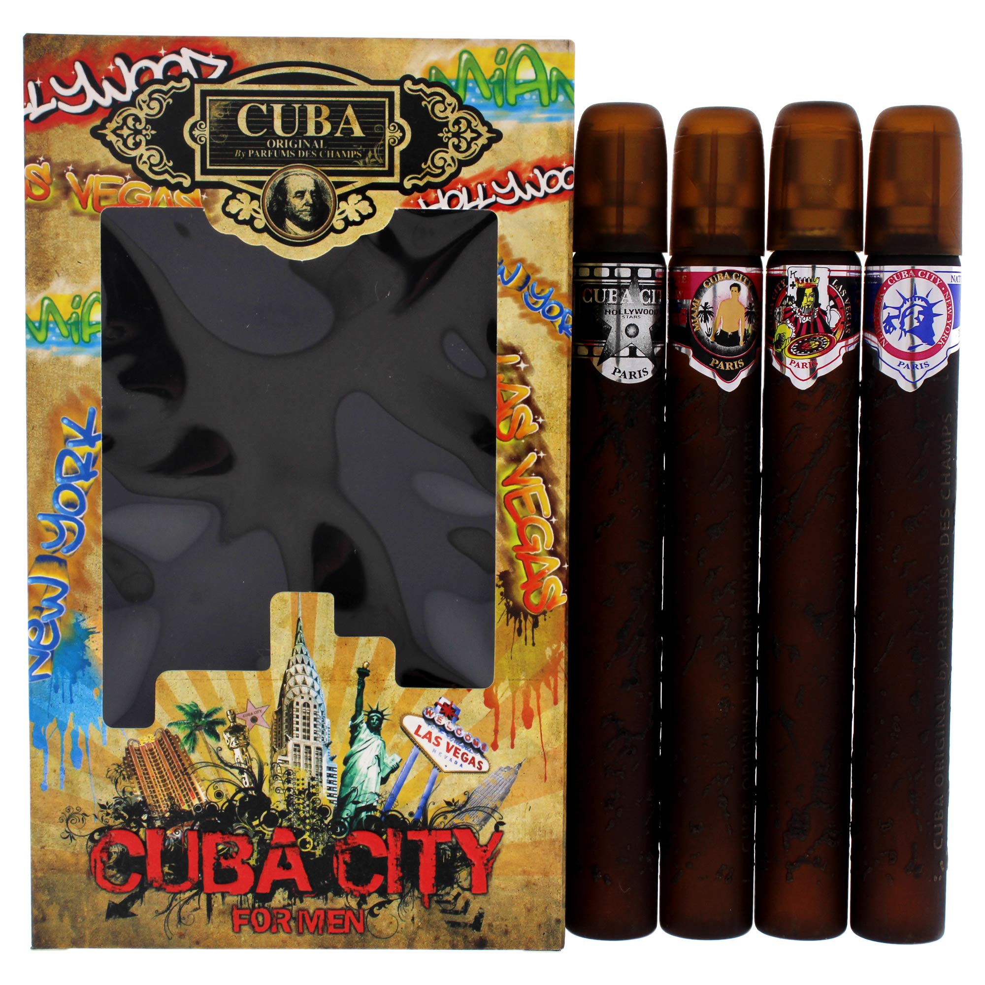 Cuba City Hollywood edt: botella elegante para uso diario y ocasiones.